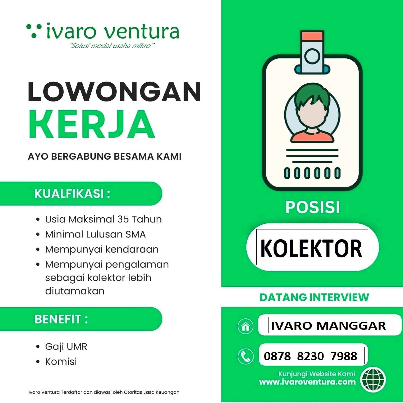Flyer Kolektor - Ivaro Ventura
