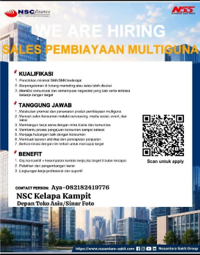 Flyer Sales Pembiayaan Multiguna - NSC Finance